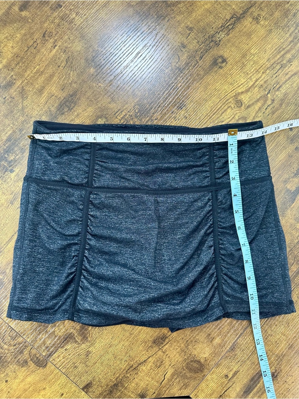 Athleta Hatha Yoga Skort, Dark Heather Gray, Small - Picture 13 of 16